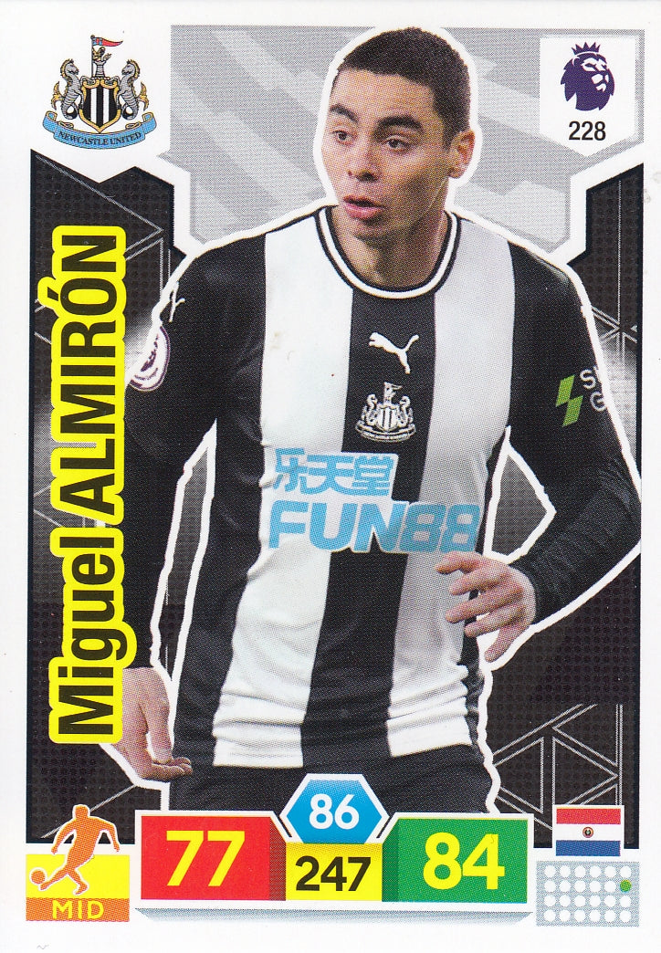 228. MIGUEL ALMIRON - NEWCASTLE UNITED