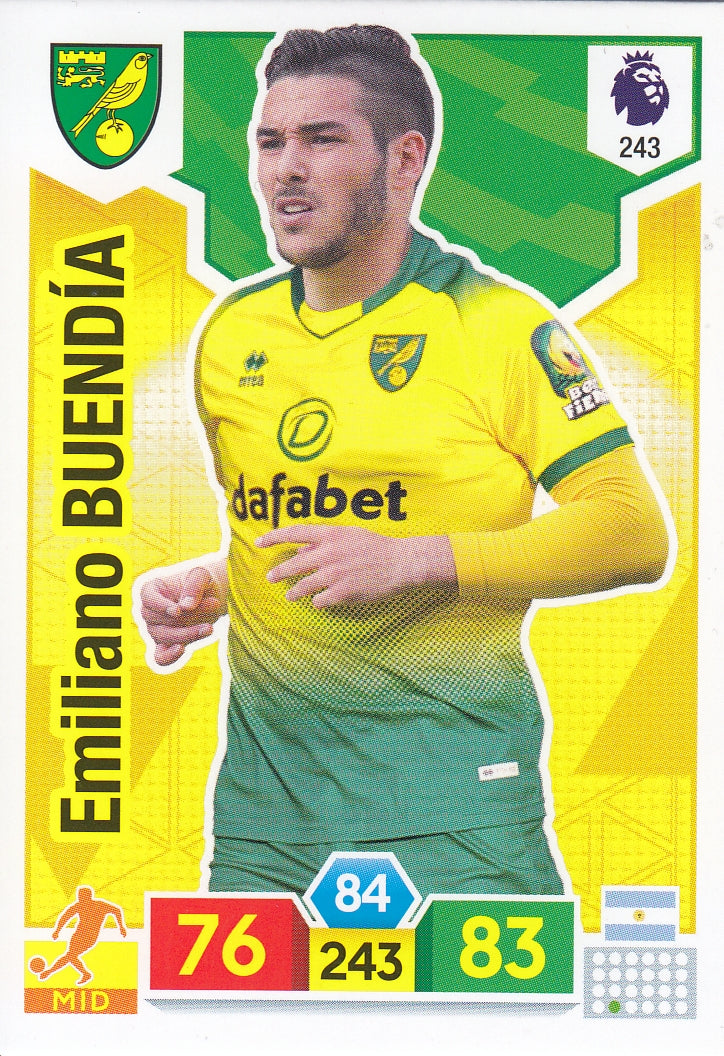 243. EMILIANO BUENDIA - NORWICH CITY