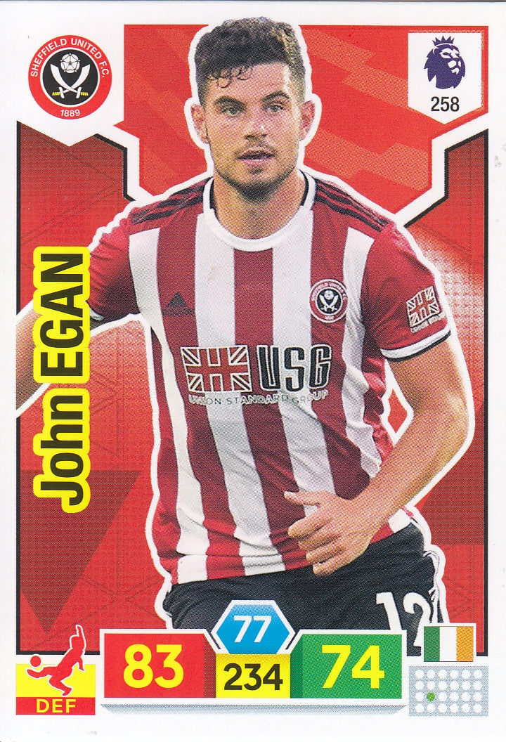 258. JOHN EGAN - SHEFFIELD UNITED