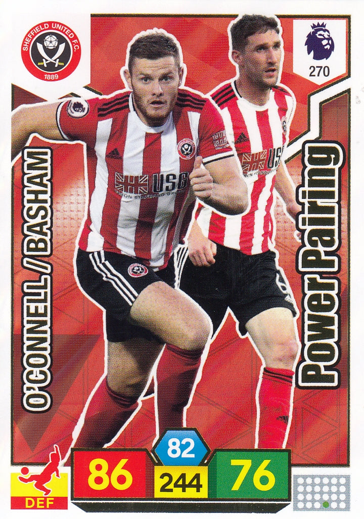 270. O’CONNELL / BASHAM - SHEFFIELD UNITED - POWER PAIRING