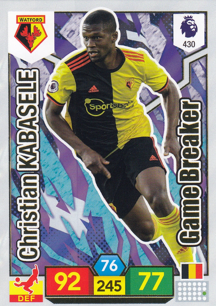 430. CHRISTIAN KABASELE - WATFORD - GAME BREAKER
