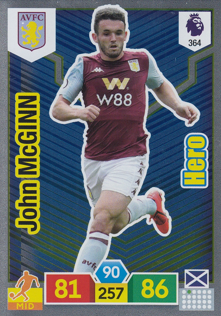 364. JOHN MCGINN - ASTON VILLA - HERO