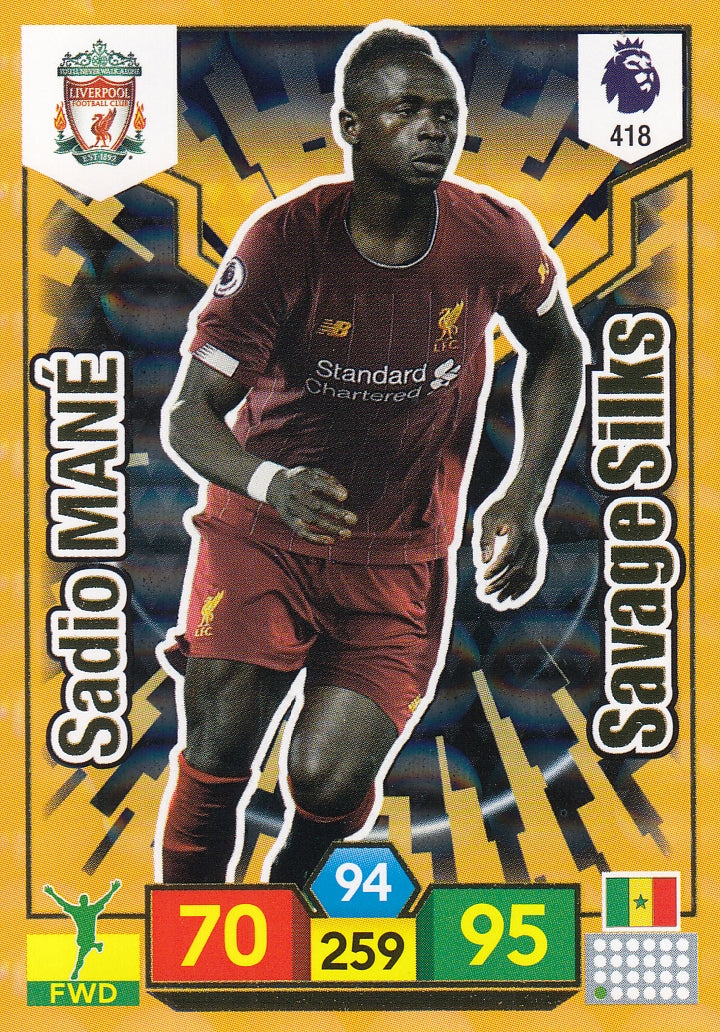418. SADIO MANÉ - LIVERPOOL - SAVAGE SILKS