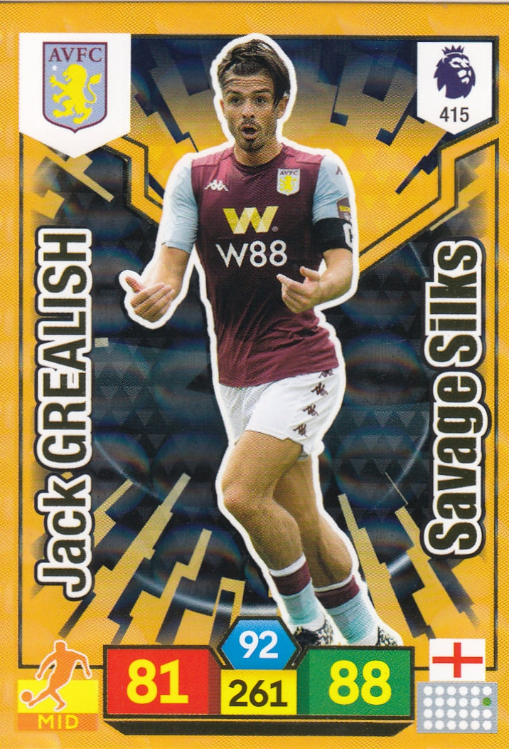 415. JACK GREALISH - ASTON VILLA - SAVAGE SILKS