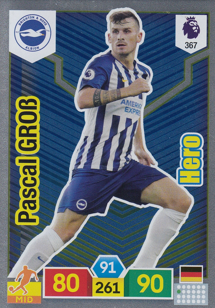 367. PASCAL GROSS - BRIGHTON & HOVE ALBION - HERO