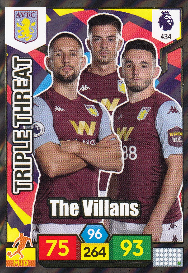 434. TRIPLE THREAT - ASTON VILLA - THE VILANS