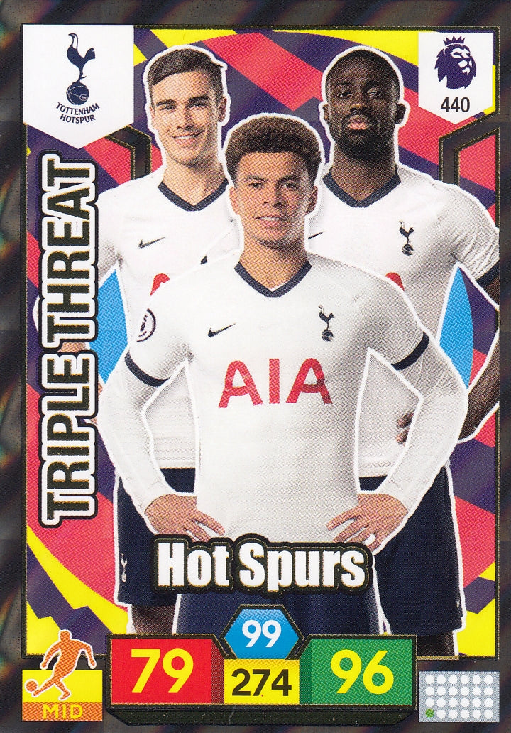 440. TRIPLE THREAT - TOTTENHAM - HOT SPURS