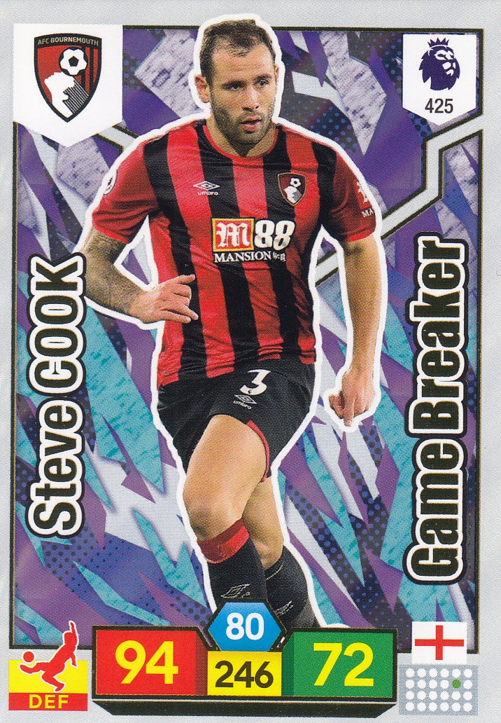 425. STEVE COOK - BOURNEMOUTH - GAME BREAKER
