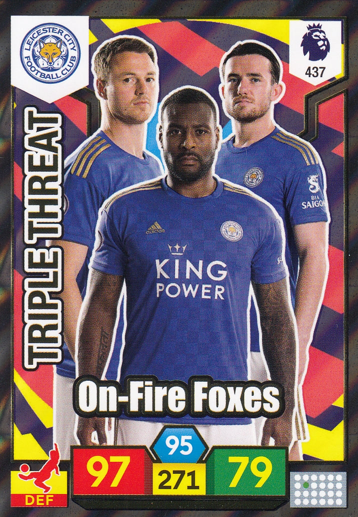 437. TRIPLE THREAT - LEICESTER CITY - ON-FIRE FOXES
