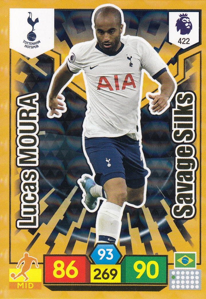 422. LUCAS MOURA - TOTTENHAM - SAVAGE SILKS