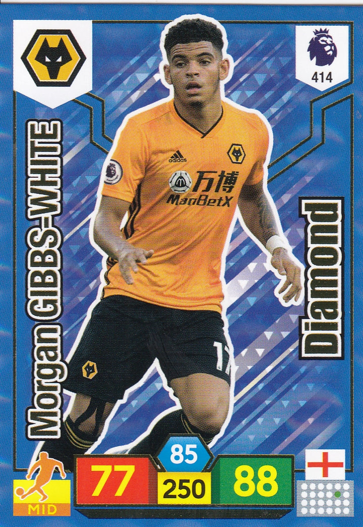 414. MORGAN GIBBS-WHITE - WOLVERHAMPTON WANDERERS - DIAMOND