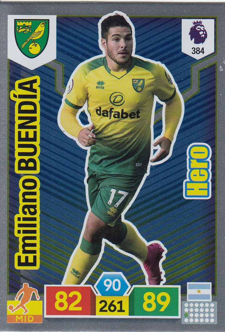 384. EMILIANO BUENDIA - NORWICH - HERO