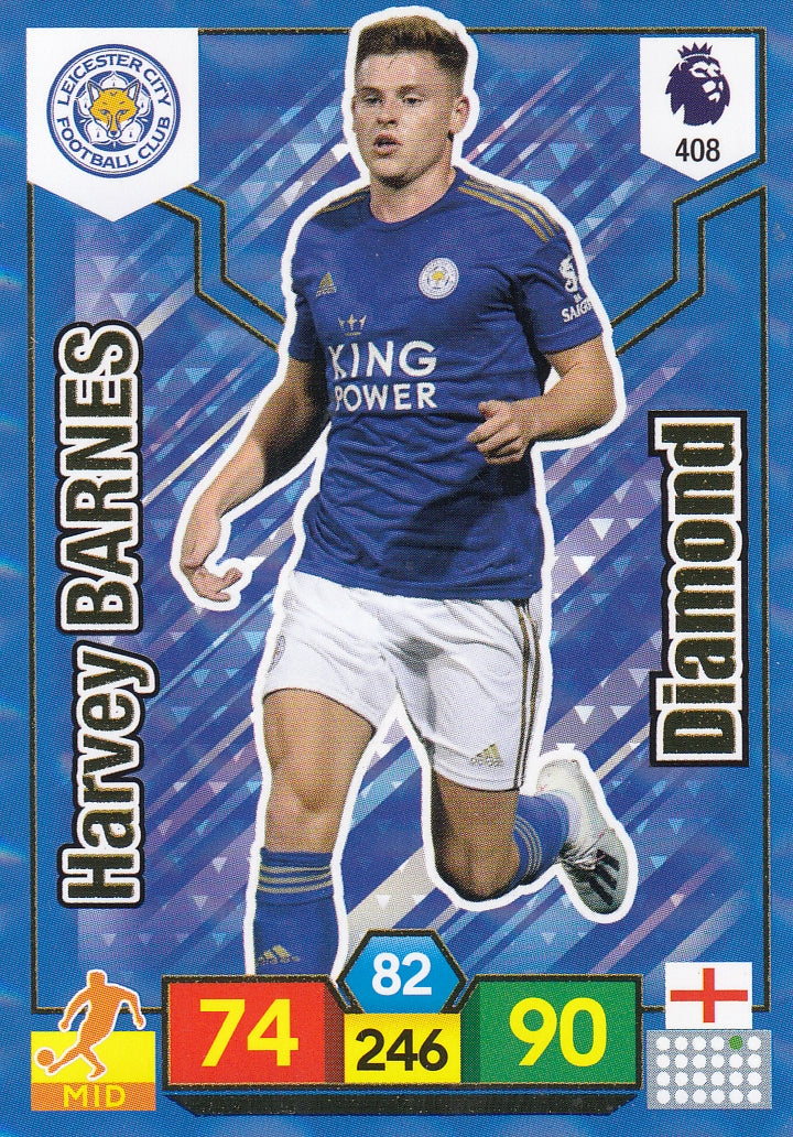 408. HARVEY BARNES - LEICESTER CITY - DIAMOND