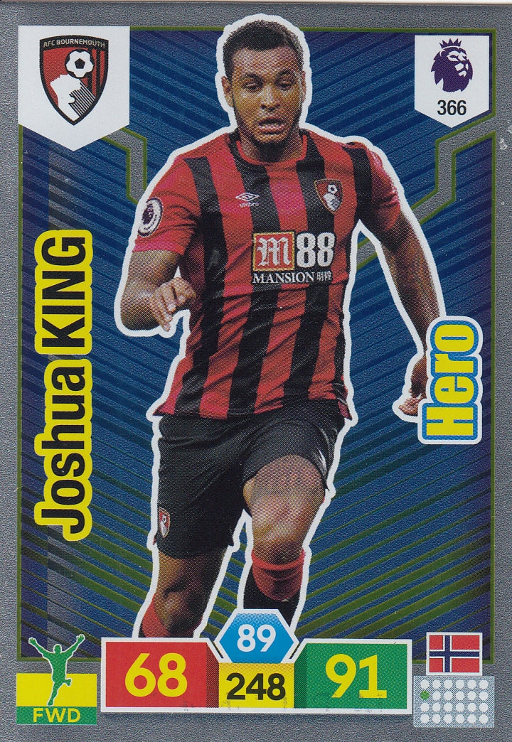 366. JOSHUA KING - BOURNEMOUTH - HERO