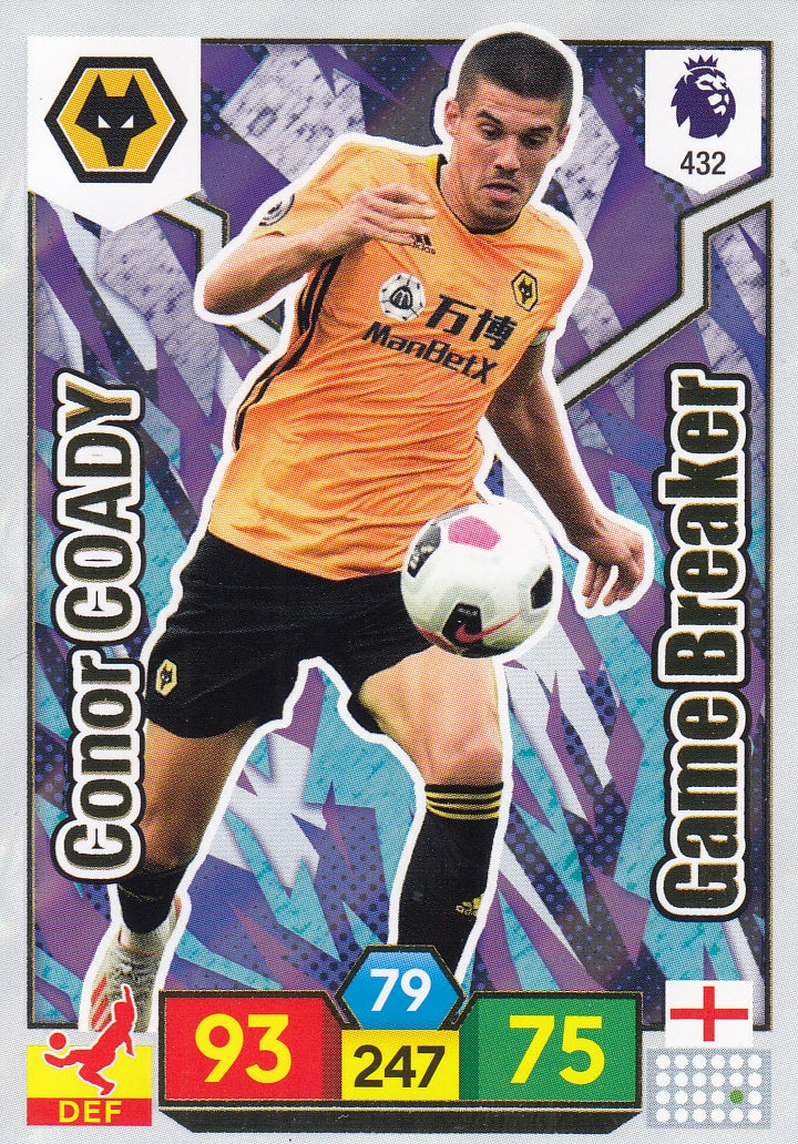 432. CONOR COADY - WOLVERHAMPTON WANDERERS - GAME BREAKER