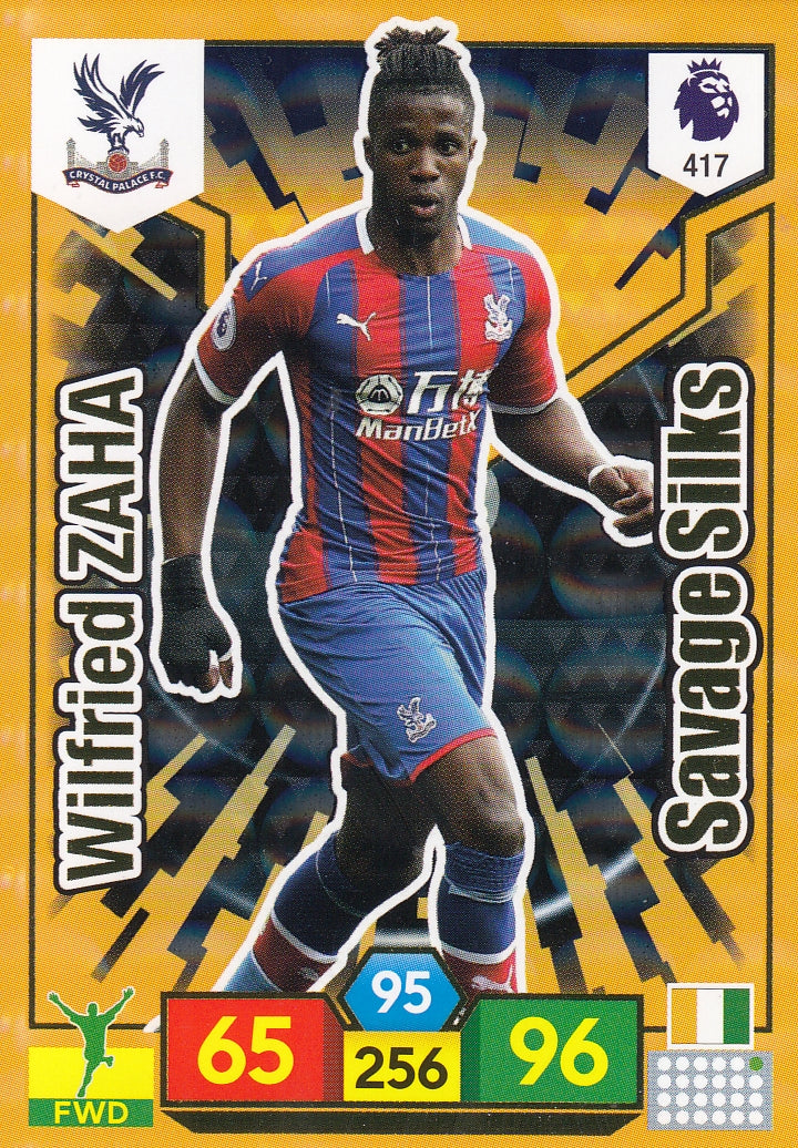 417. WILFRIED ZAHA - CRYSTAL PALACE - SAVAGE SILKS