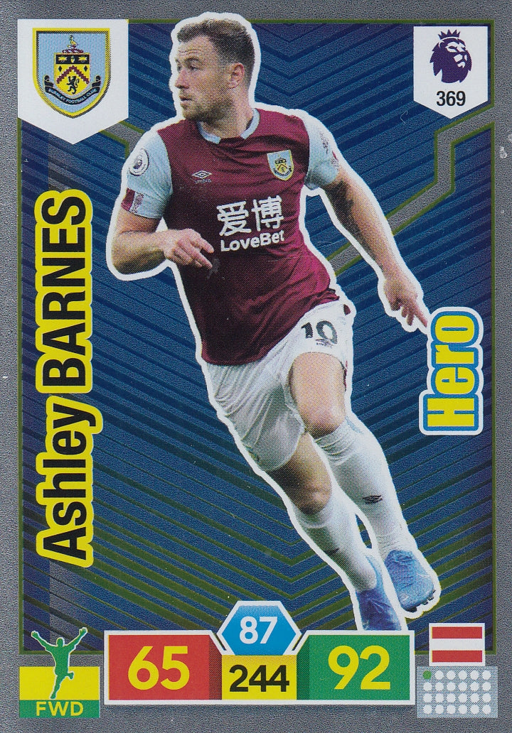 369. ASHLEY BARNES - BURNLEY - HERO