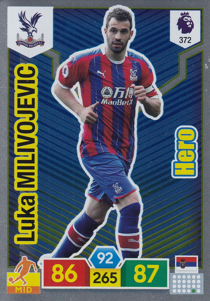 372. LUKA MILIVOJEVIC - CRYSTAL PALACE - HERO