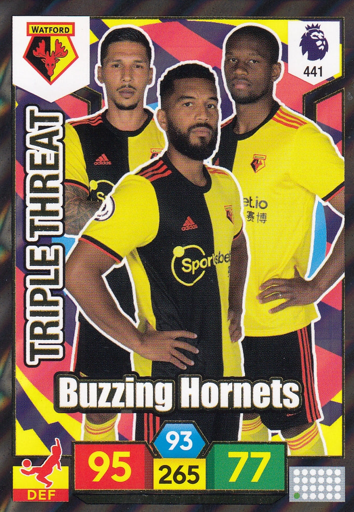 441. TRIPLE THREAT - WATFORD - BUZZING HORNETS