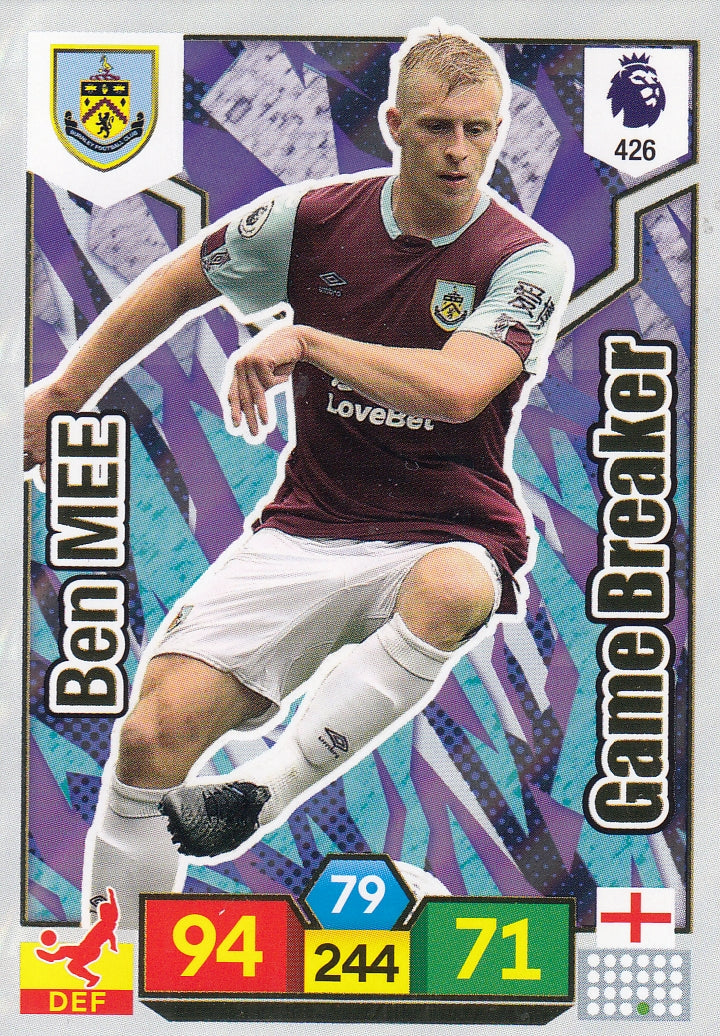 426. BEN MEE - BURNLEY - GAME BREAKER