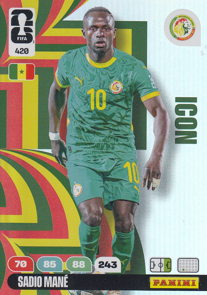420. SADIO MANE - SENEGAL - ICON