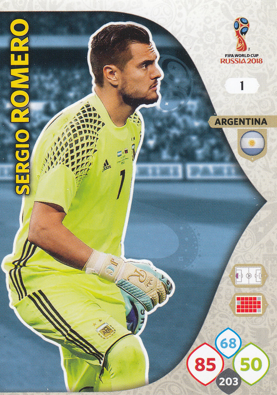 001. SERGIO ROMERO - ARGENTINA