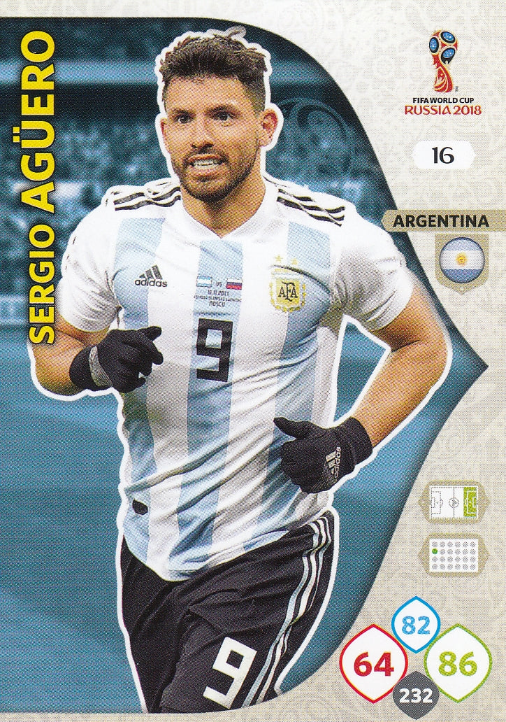 016. SERGIO AGUERO - ARGENTINA