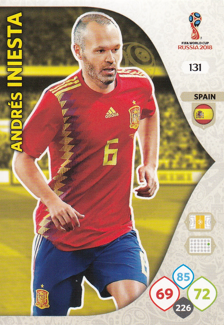 131. ANDRES INIESTA - SPAIN