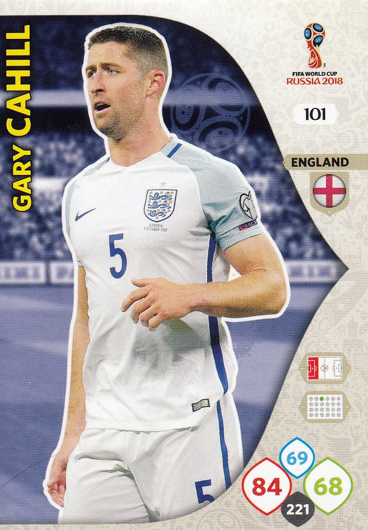 101. GARY CAHILL - ENGLAND