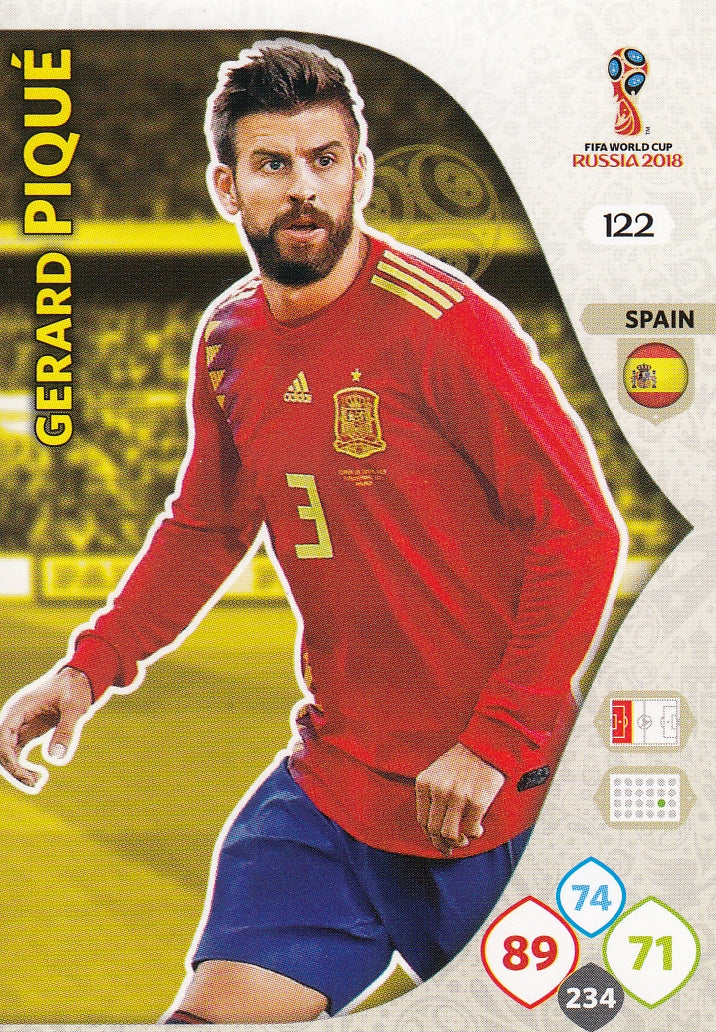 122. GERARD PIQUE - SPAIN