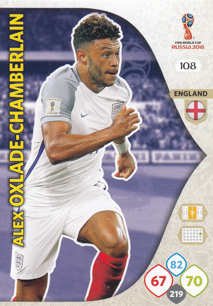 108. ALEX OXLADE-CHAMBERLAIN - ENGLAND