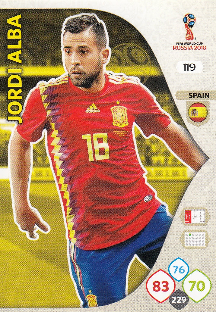 119. JORDI ALBA - SPAIN