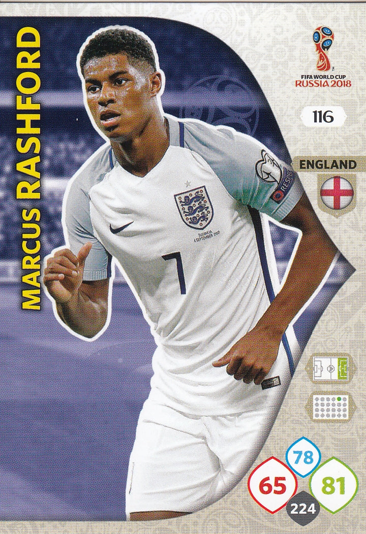 116. MARCUS RASHFORD - ENGLAND