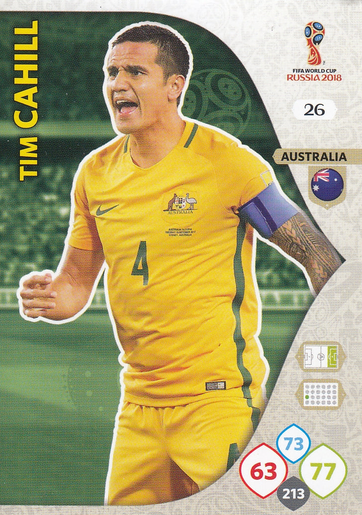026. TIM CAHILL- AUSTRALIA