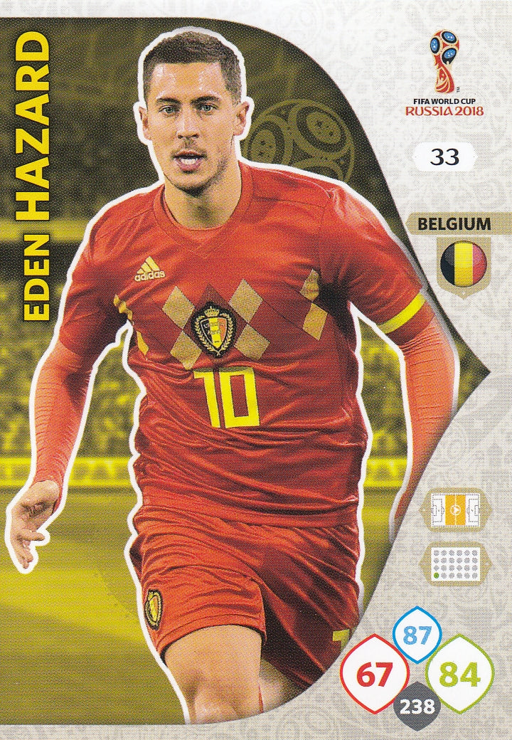 033. EDEN HAZARD - BELGIUM
