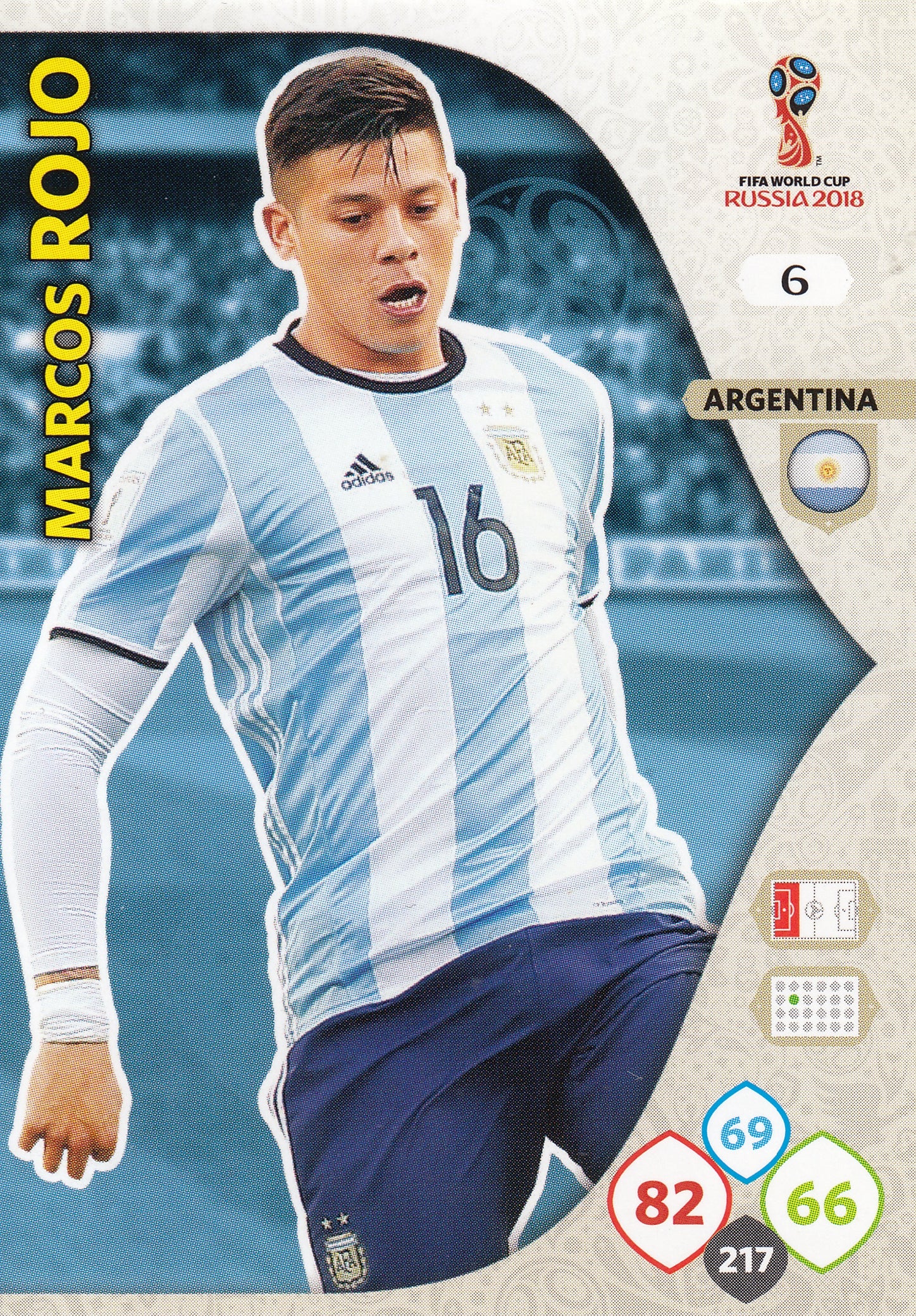 006. MARCOS ROJO - ARGENTINA