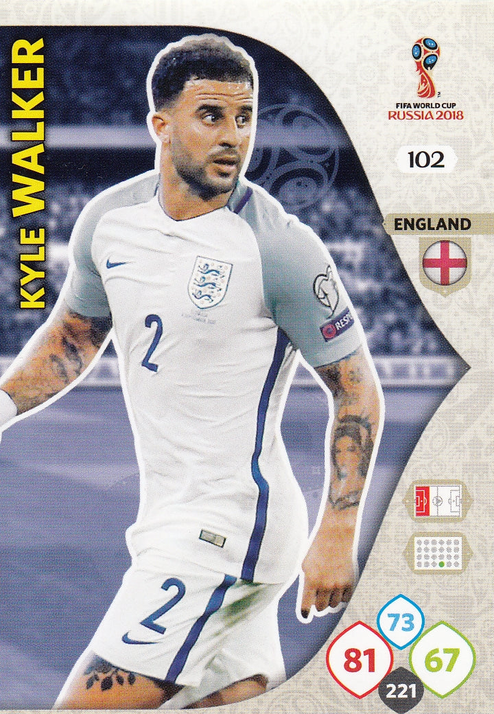 102. KYLE WALKER - ENGLAND
