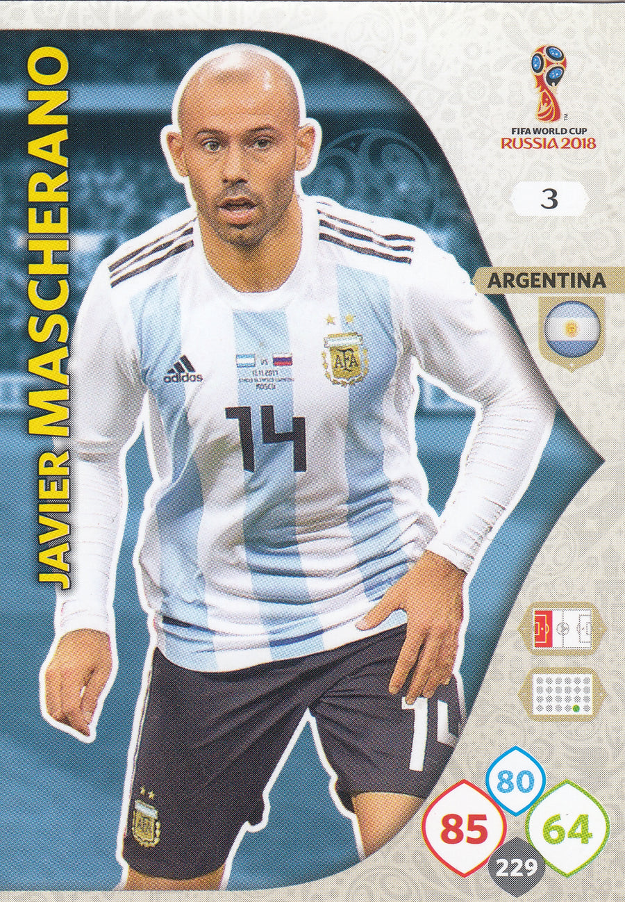 003. JAVIER MASCHERANO - ARGENTINA