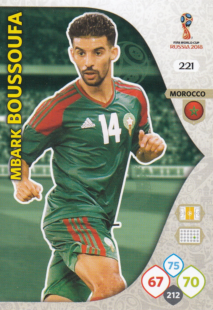 221. MBARK BOUSSOUFA - MOROCCO