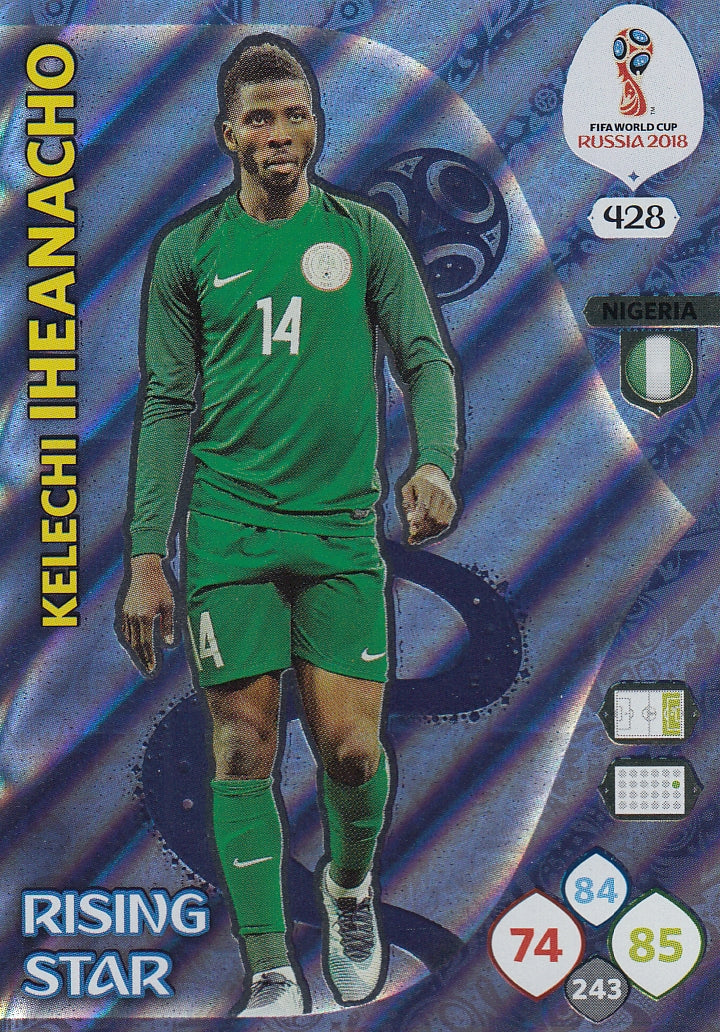 428. KELECHI IHEANACHO - NIGERIA - RISING STAR