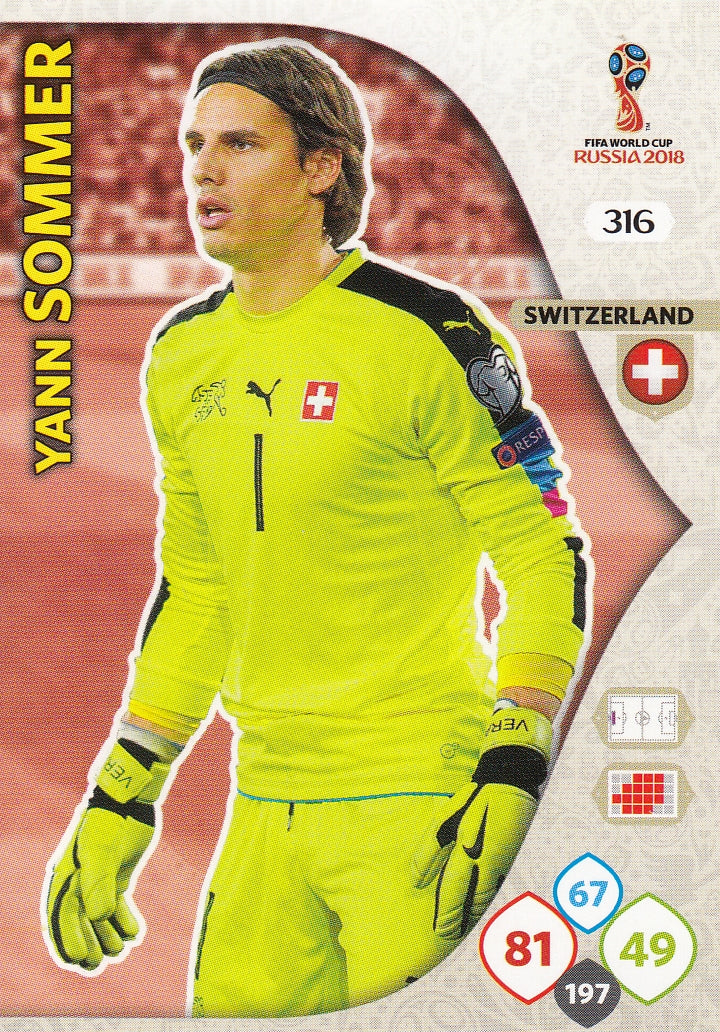 316. YANN SOMMER - SWITZERLAND