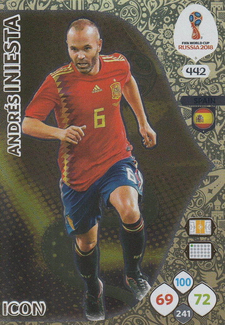 442. ANDRES INIESTA - SPAIN - ICON