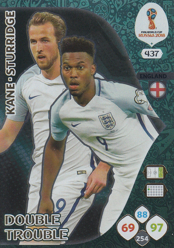437. KANE - STURRIDGE - ENGLAND - DOUBLE TROUBLE