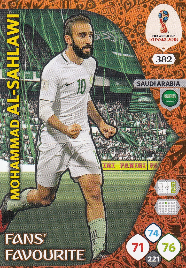 382. MOHAMMAD AL-SAHLAWI - SAUDI ARABIA - FANS FAVOURITE