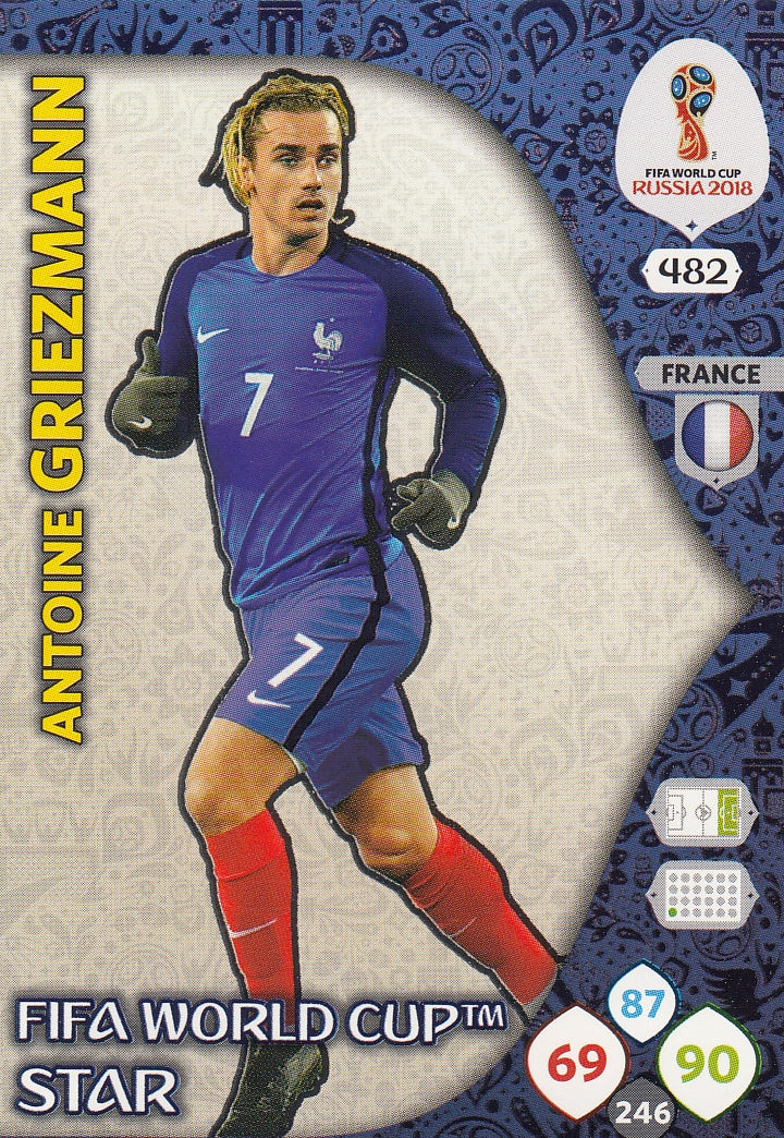 482. ANTOINE GRIEZMANN - FRANCE - WORLD CUP STAR
