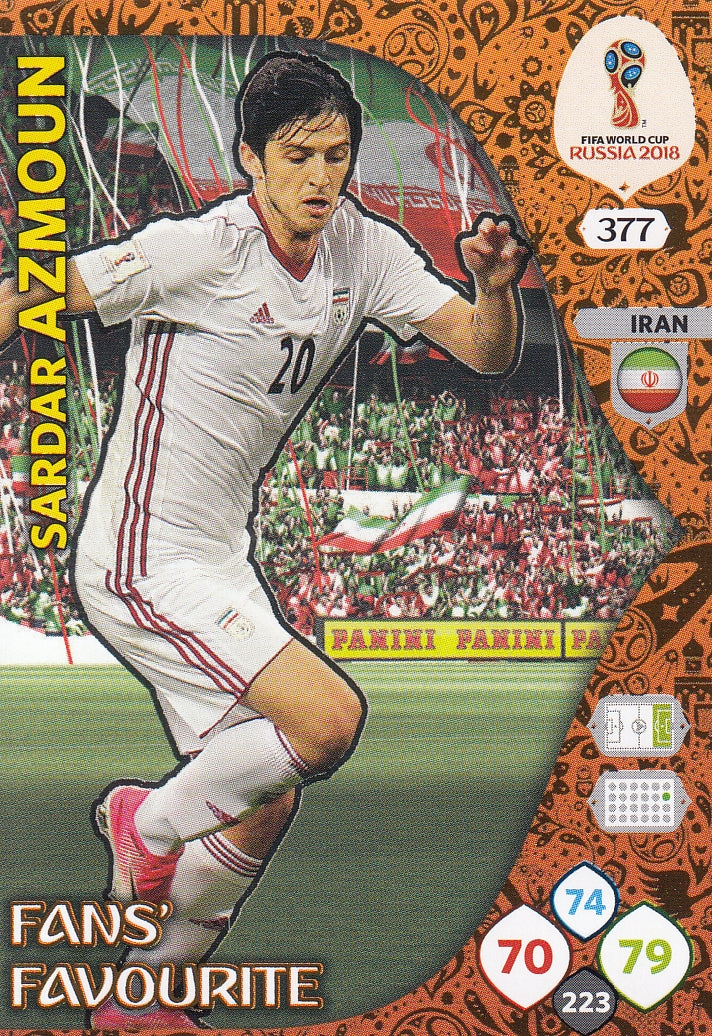 377. SARDAR AZMOUN - IRAN - FANS FAVOURITE
