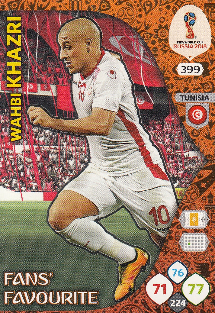 399. WAHBI KHAZRI - TUNISIA - FANS FAVOURITE