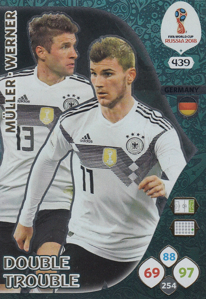 439. MULLER-WERNER - GERMANY - DOUBLE TROUBLE