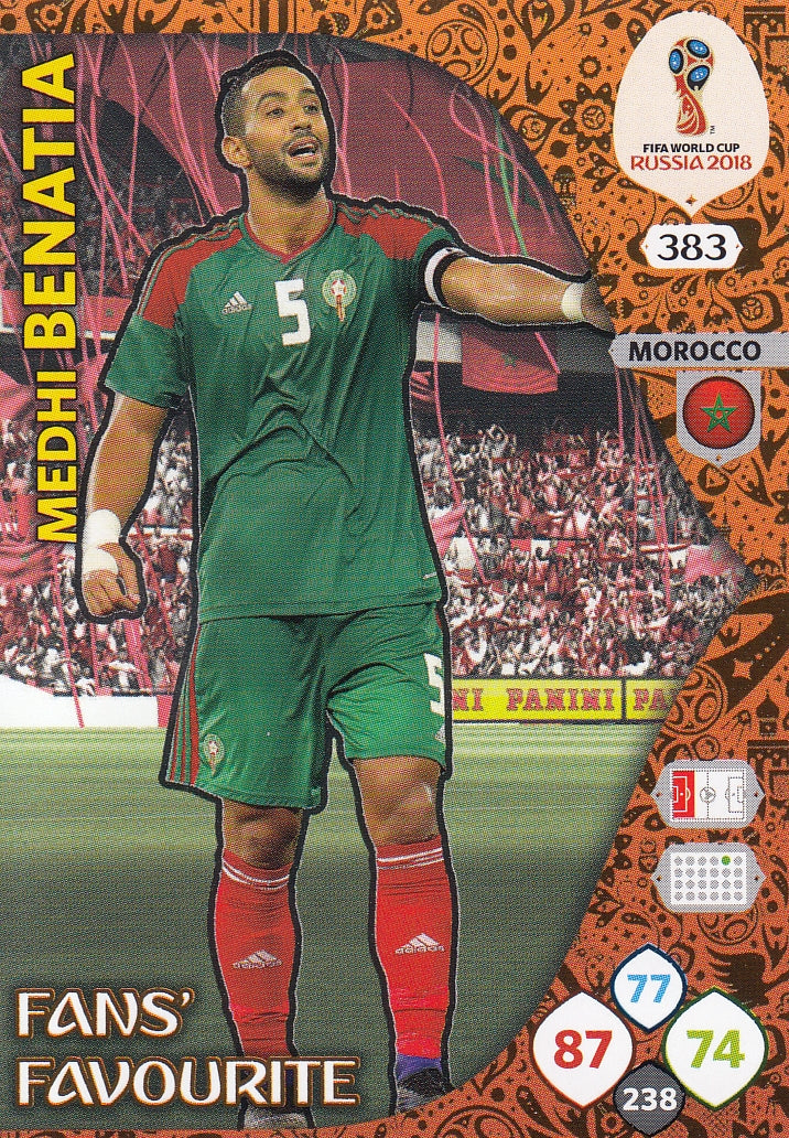 383. MEDHI BENATIA - MAROCCO - FANS FAVOURITE