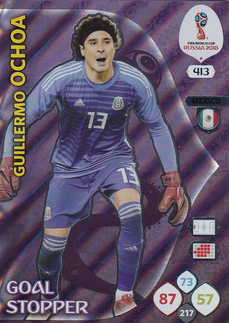 413. GUILLERMO OCHOA - MEXICO - GOAL STOPPER